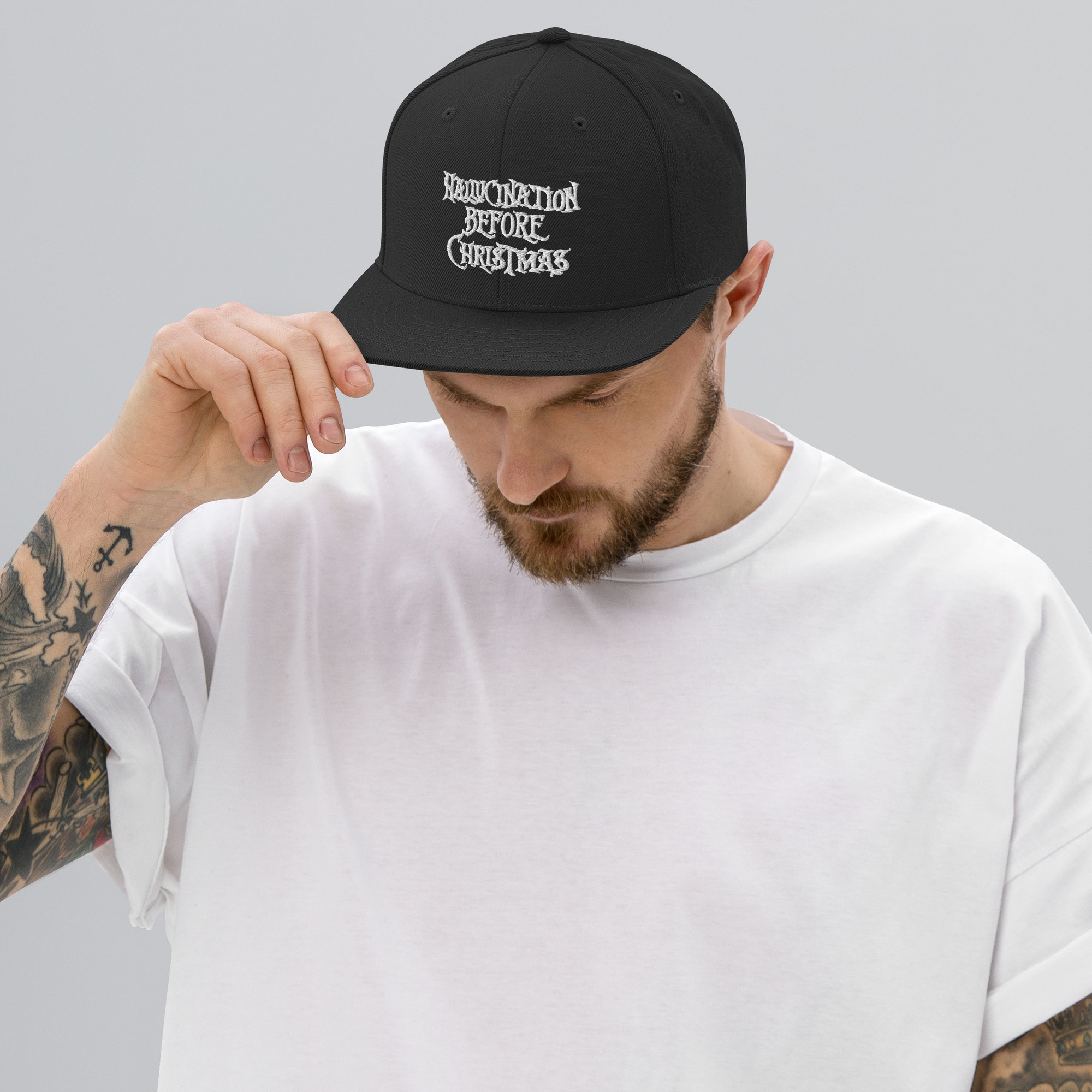 Snapback - Hallucination before Christmas Emblem Hat
