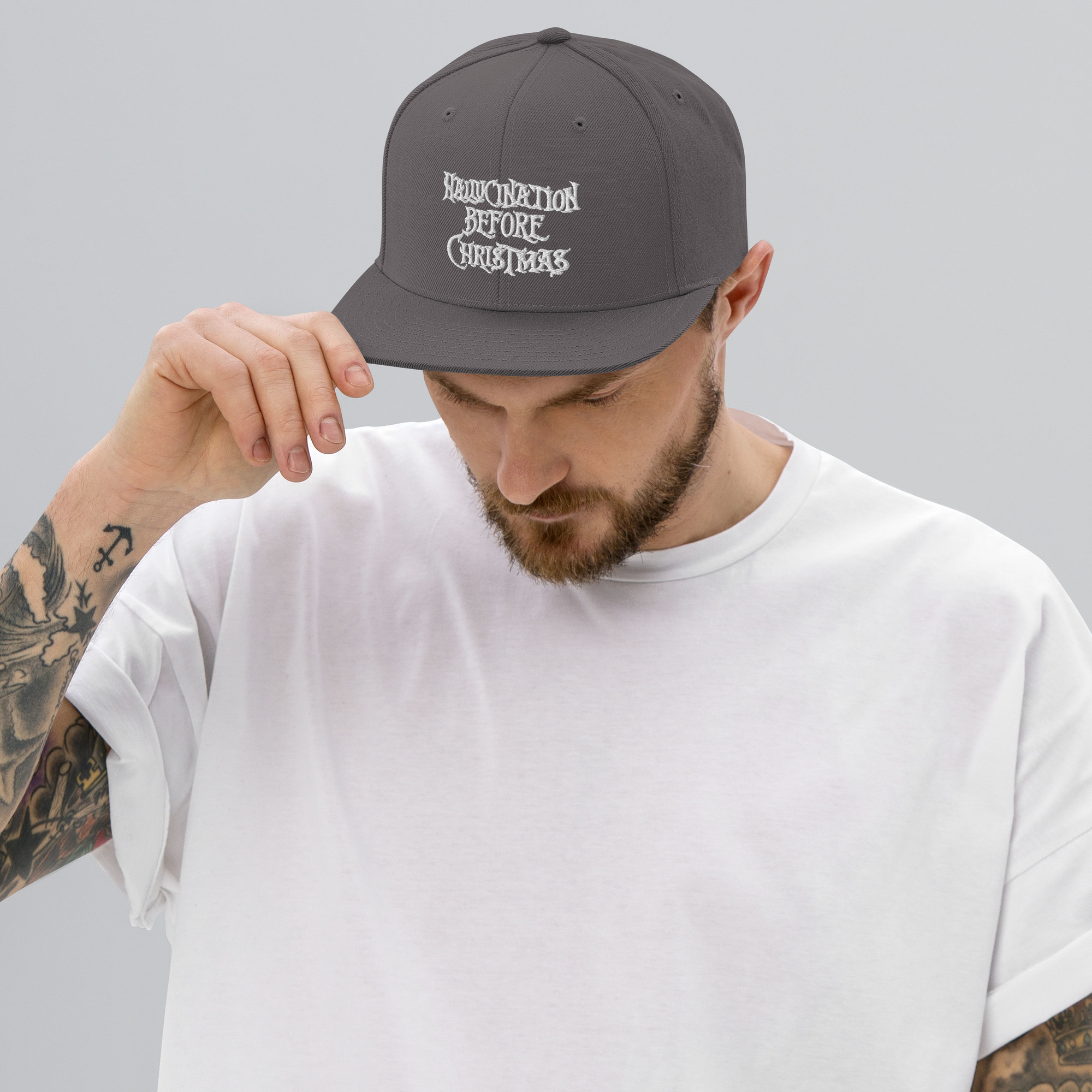 Snapback - Hallucination before Christmas Emblem Hat - Image 8