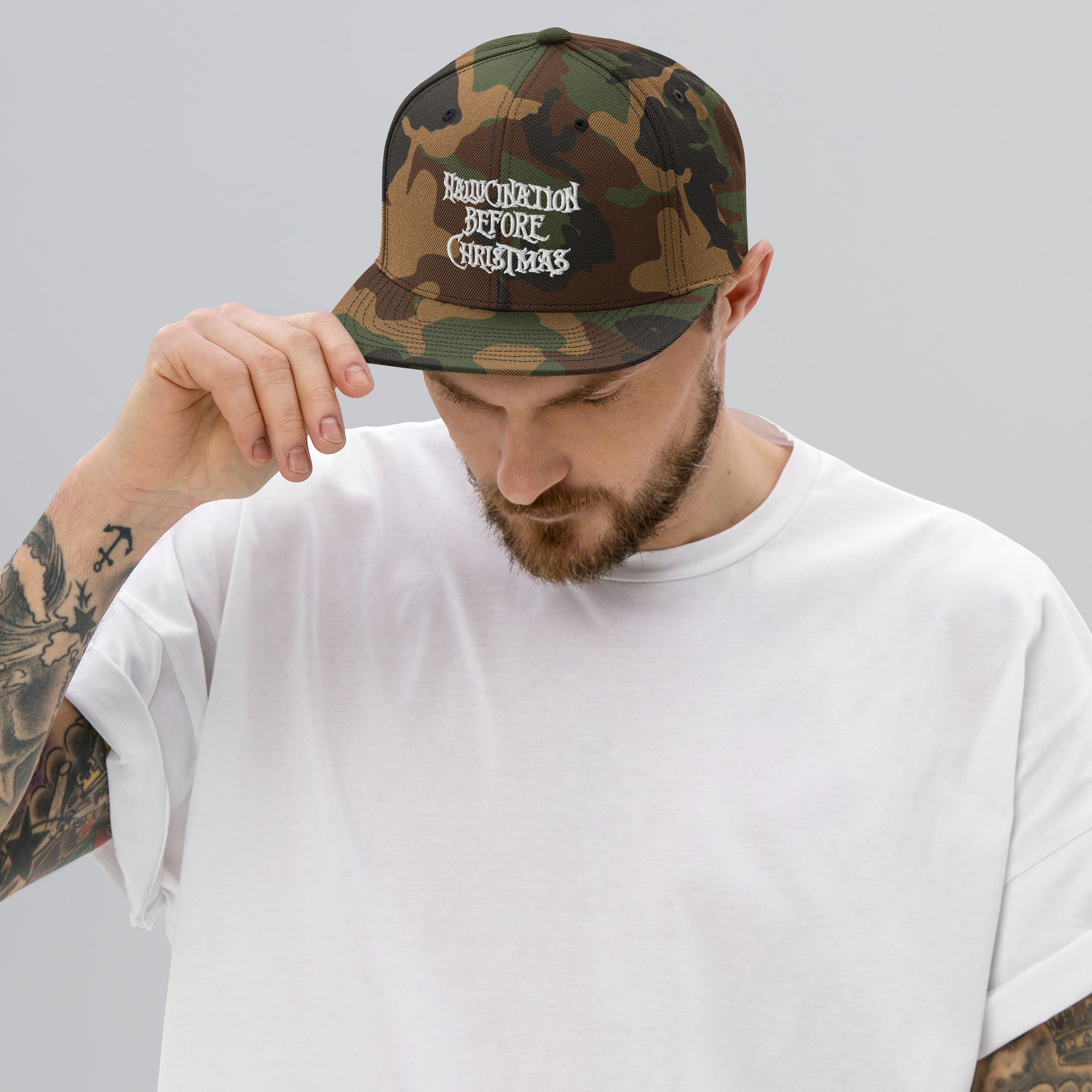 Snapback - Hallucination before Christmas Emblem Hat - Image 7