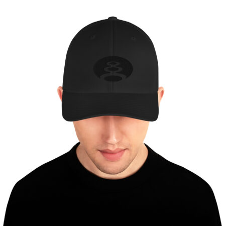 FlexFit - Hallucination Icon Embroidered Hat - Black on Black